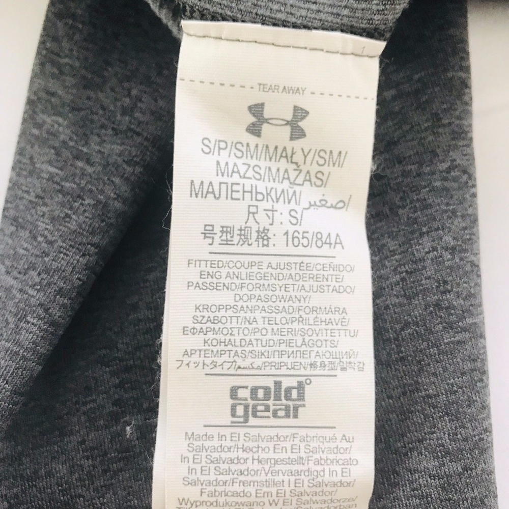 Under Armour Cold Gear Fleece Lined Shirt Sz S - Picture 8 of 8